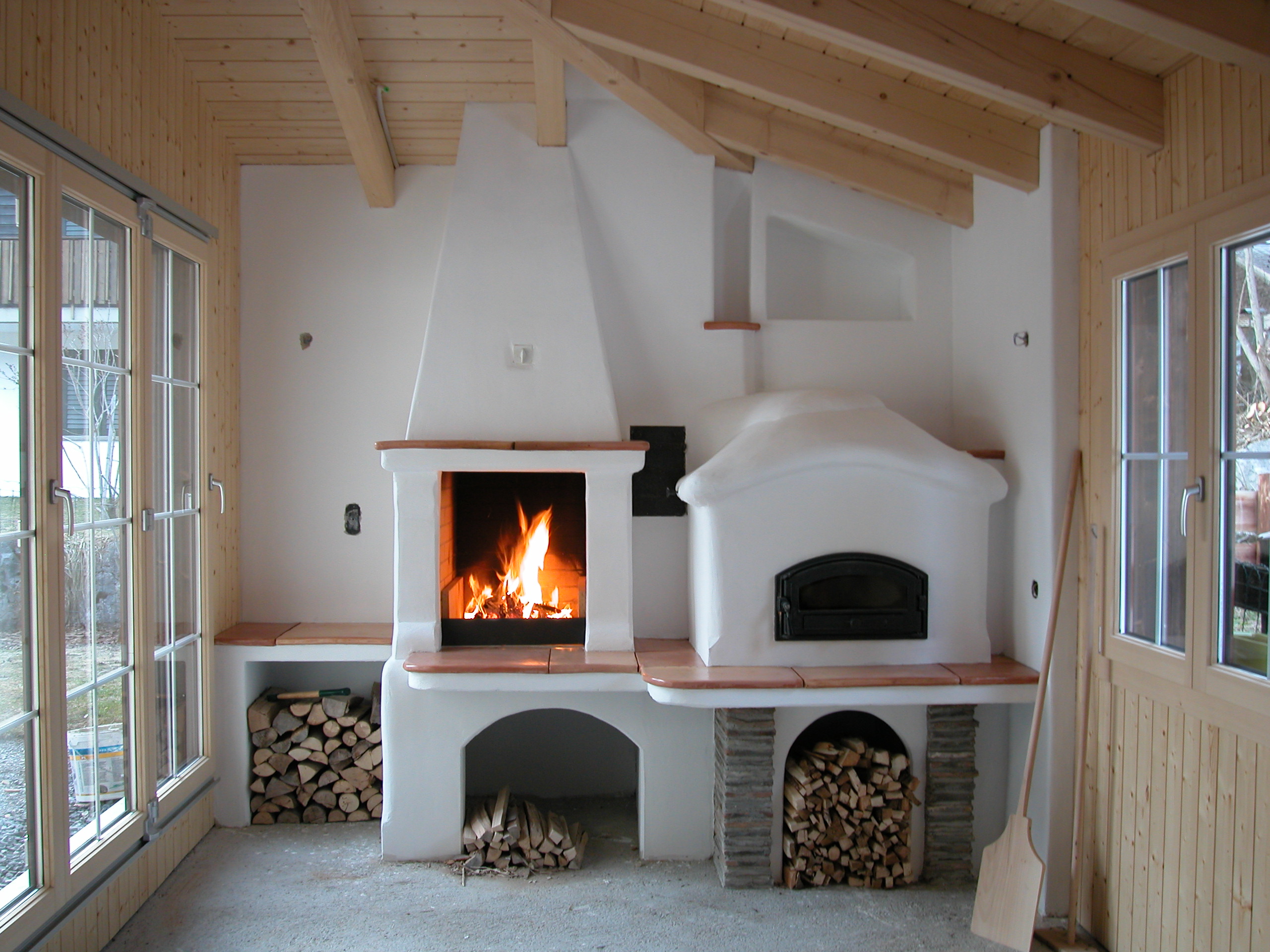 Backofen Feuerstelle